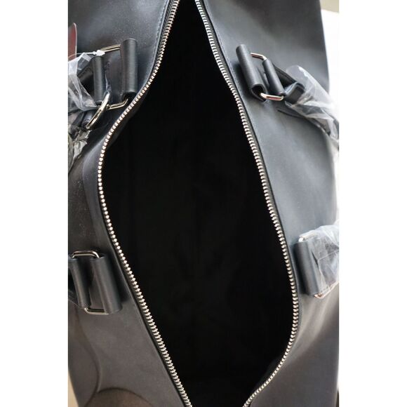 Concept One Disney O/S Black 3-D Mickey Mouse Embossed Weekender Duffle Bag - Picture 11 of 13